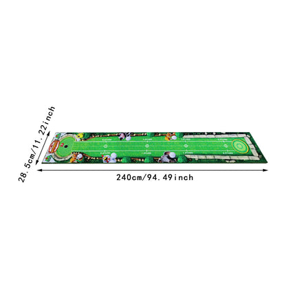 Foldable Golf Putting Mat Lightweight Golf Putting Practice Mat Portable Durable Golf Training Pad Golf Accessories for Adults