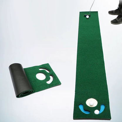 Foldable Golf Putting Mat Lightweight Golf Putting Practice Mat Portable Durable Golf Training Pad Golf Accessories for Adults