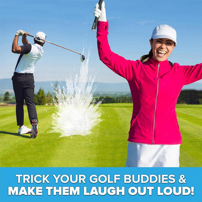Prank Golf Balls - Funny Exploding Golf Ball Trick - Gag Golfing Gifts for Men W