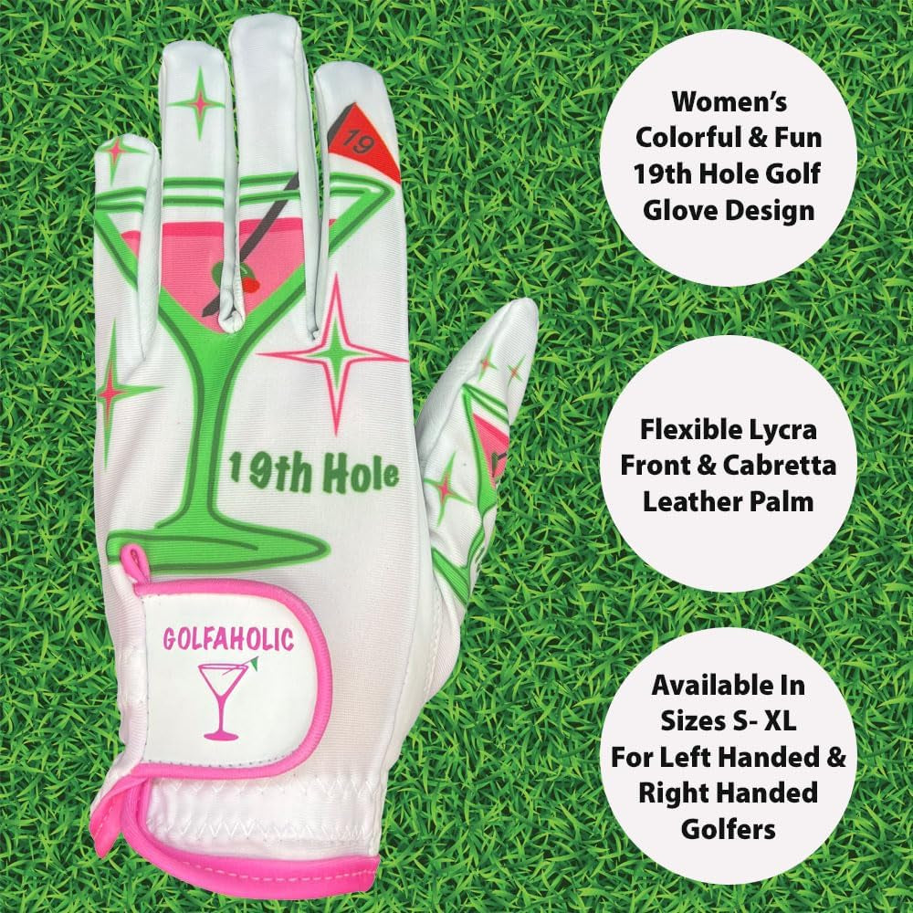 Women'S Golf Glove - Adjustable Strap, Left Hand Gloves for Women